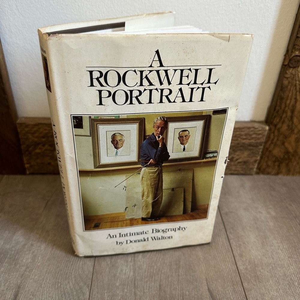 Vintage A Rockwell Portrait An Intimate Biography Norman Rockwell Donald Walton